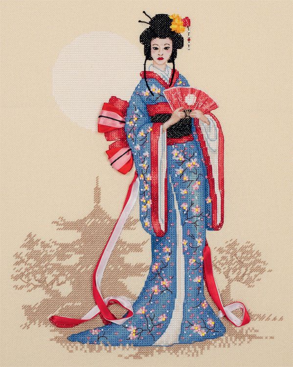 Набор для вышивания «Женщины мира. Япония»