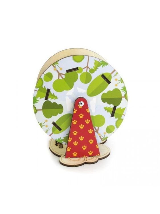 Развивающее пособие из дерева «Барабан. Кто где живёт» — картинка 5