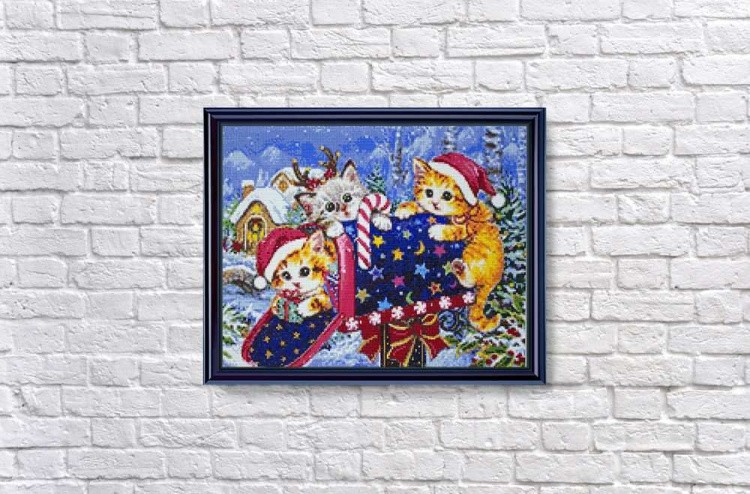 Алмазная вышивка «Рождественская почта» — картинка 3