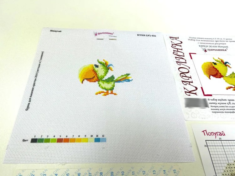 Набор для вышивания «Попугай» — картинка 5