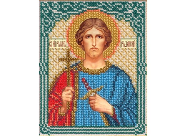 Набор вышивки бисером «Святой Роман»
