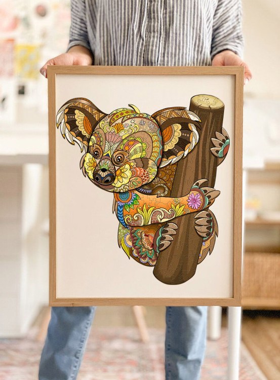 Деревянные пазлы «Милая Коала L», Woodbests — картинка 7