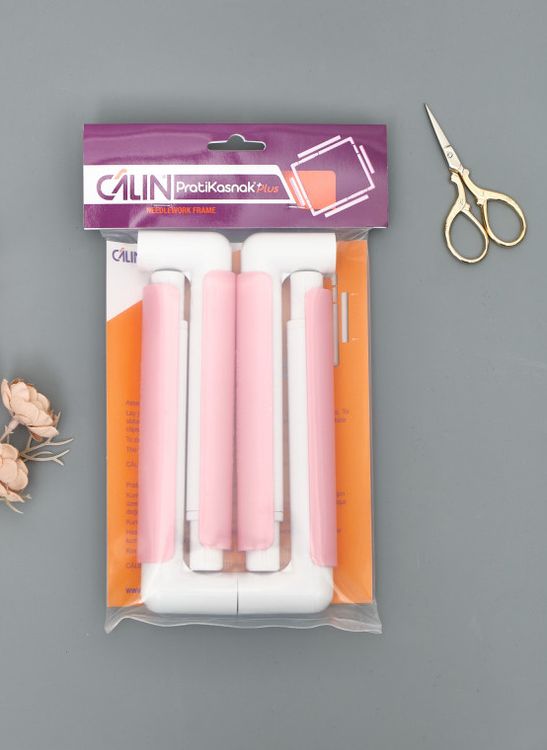 Пяльцы с клипсами 20х20 (Q-snap), CALIN — картинка 4