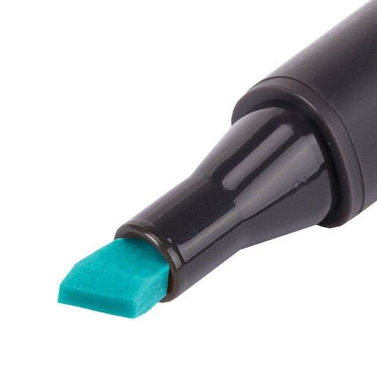 Маркер для скетчинга двусторонний 1 мм - 6 мм BRAUBERG ART CLASSIC, цвет: бирюзовый — картинка 3