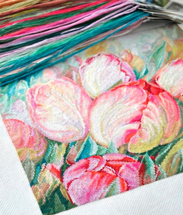 Набор для вышивания «Тюльпаны» — картинка 3