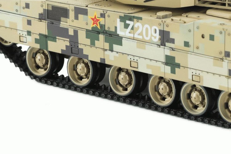 Сборная модель MENG «Танк PLA ZTQ15 Light Tank» — картинка 9