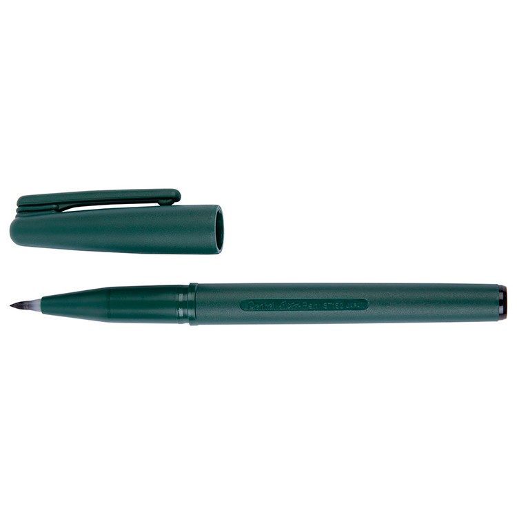 Фломастер-кисть Brush Sign Pen (черный цвет), Medium, Pentel — картинка 2