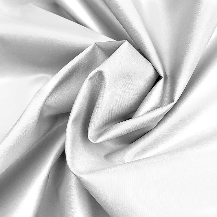 Ткань Таслан, WR, PU MILKY, 10 м, ширина 150 см, 108 г/м2, цвет: 8075 белый, TBY — картинка 3