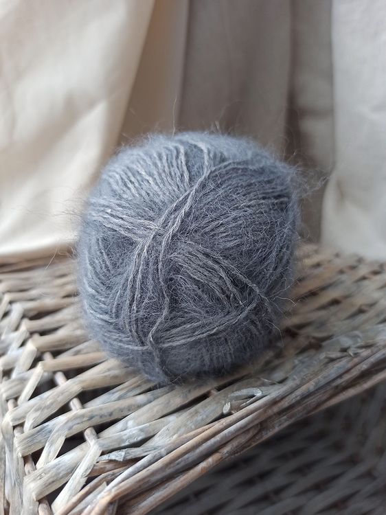 Пряжа Камтекс Астория (169), серый, 5 шт. по 50 г — картинка 3