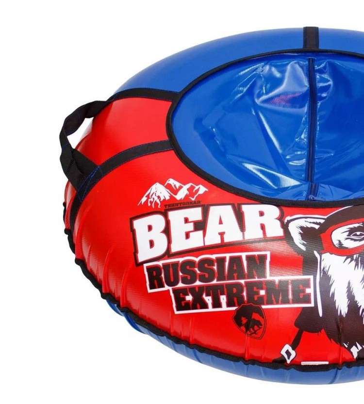 Детская зимняя ватрушка тюбинг для катания 100 см — картинка 6