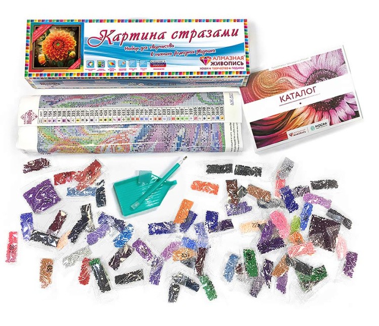 Алмазная вышивка «Радужный бык» — картинка 3