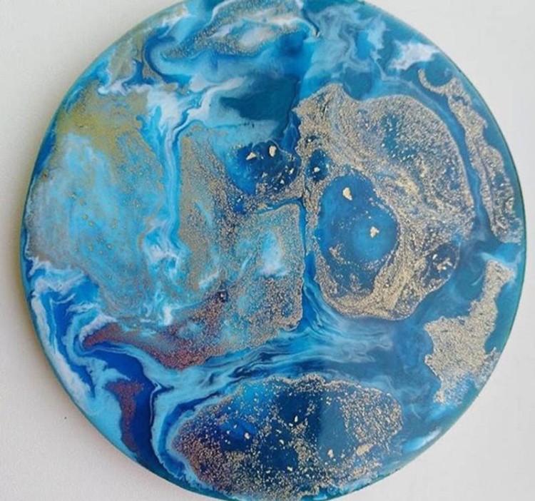 Эпоксидная смола повышенной вязкости Artline Honey Epoxy 1 кг с творческим набором — картинка 9