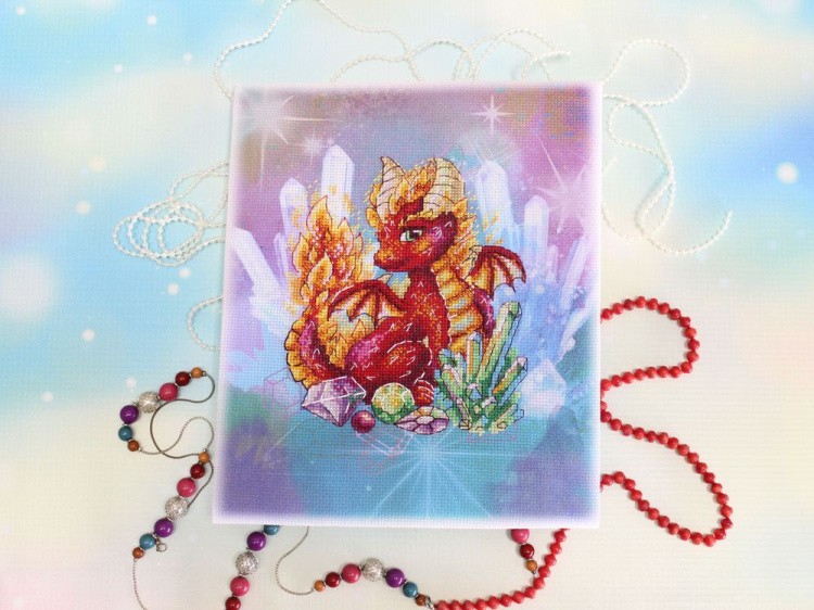 Набор для вышивания «Огненный страж» — картинка 2