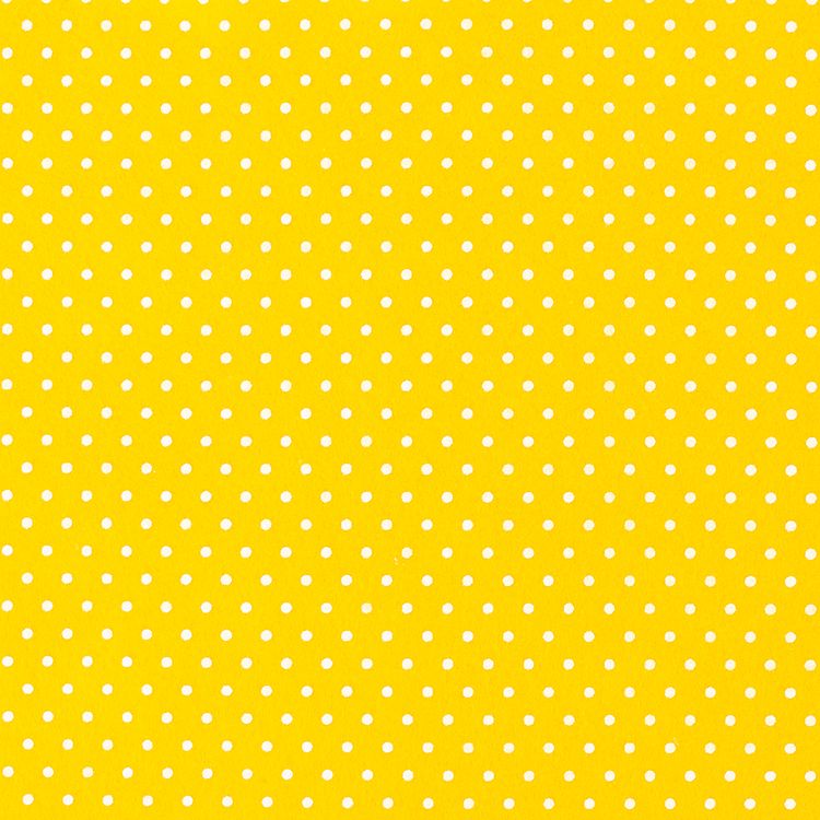 Фетр декоративный с рисунком в горошек, мягкий, 1 мм, 30х45 см ± 2 см, 1 шт., цвет: №FE015 желтый, Blitz