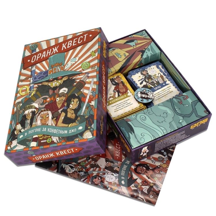 Настольная игра Оранж Квест: в погоне за Конфетным Джо — картинка 3