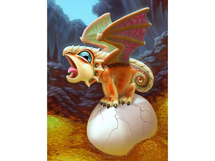 Фигурка для раскрашивания «Дракон-крикун» — картинка 3