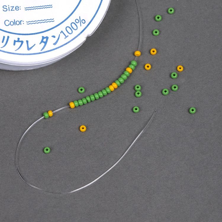 Нить силиконовая 0,4 мм, цвет прозрачный, 10 шт. по 30 м, IDEAL — картинка 3