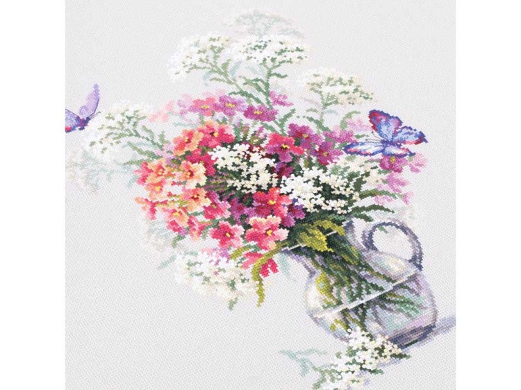 Набор для вышивания «Флоксы и тысячелистник» — картинка 4
