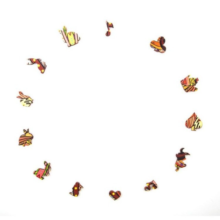 Деревянные пазлы «Домашний Кролик M», Woodbests — картинка 3