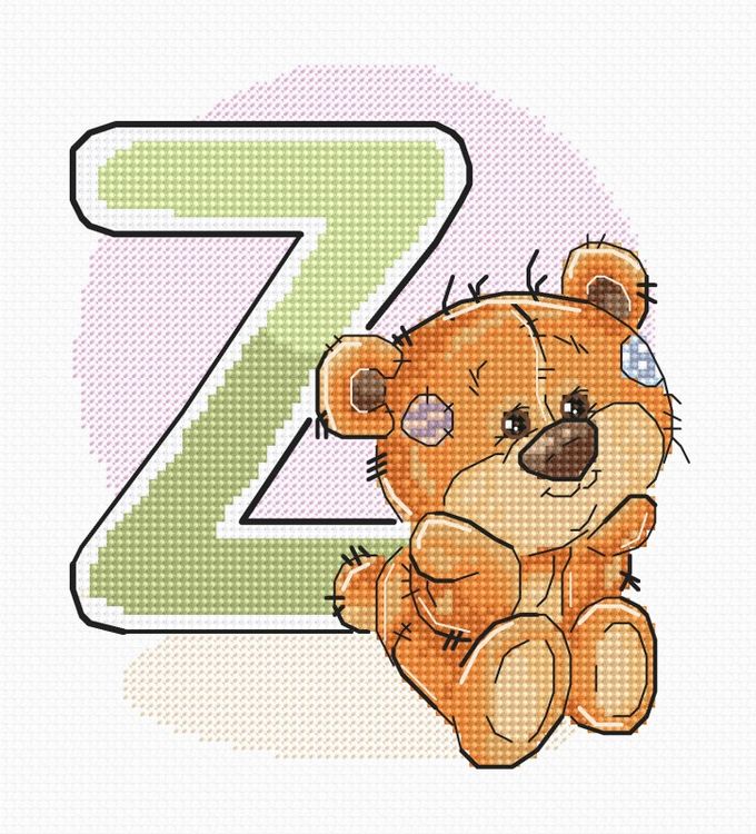Набор для вышивания «Буква Z»