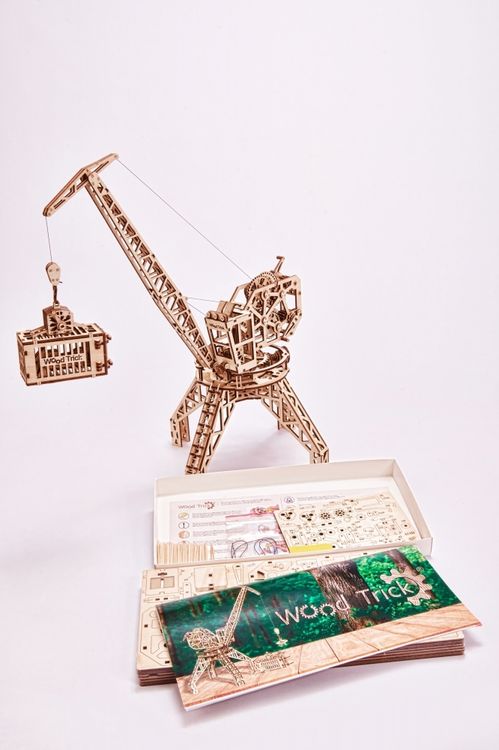 Конструктор из дерева «Кран», Wood Trick — картинка 6
