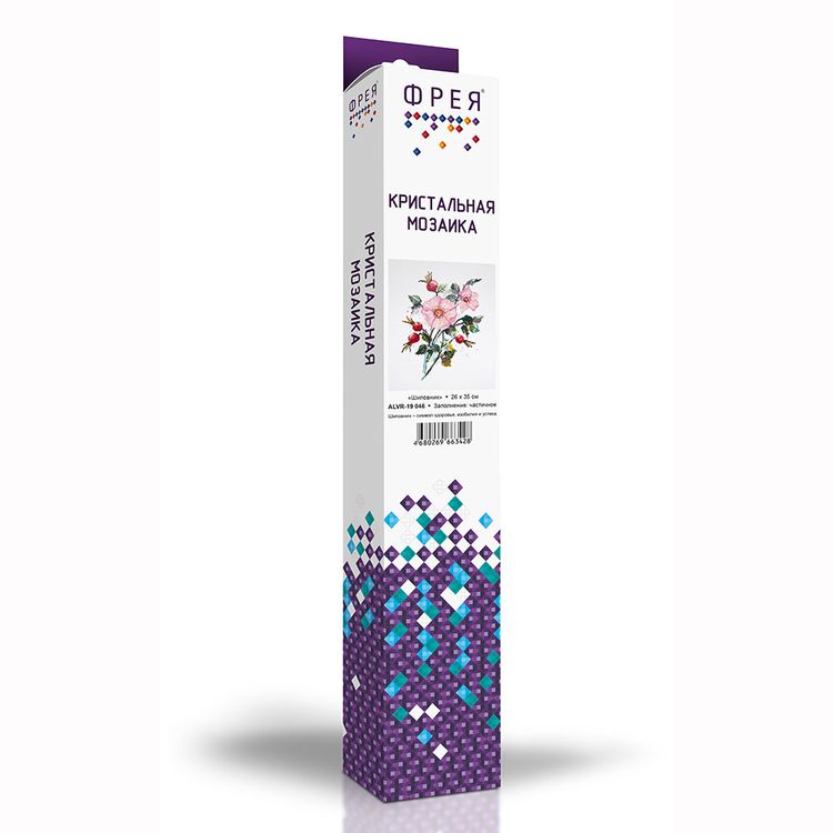 Алмазная вышивка «Шиповник» — картинка 2