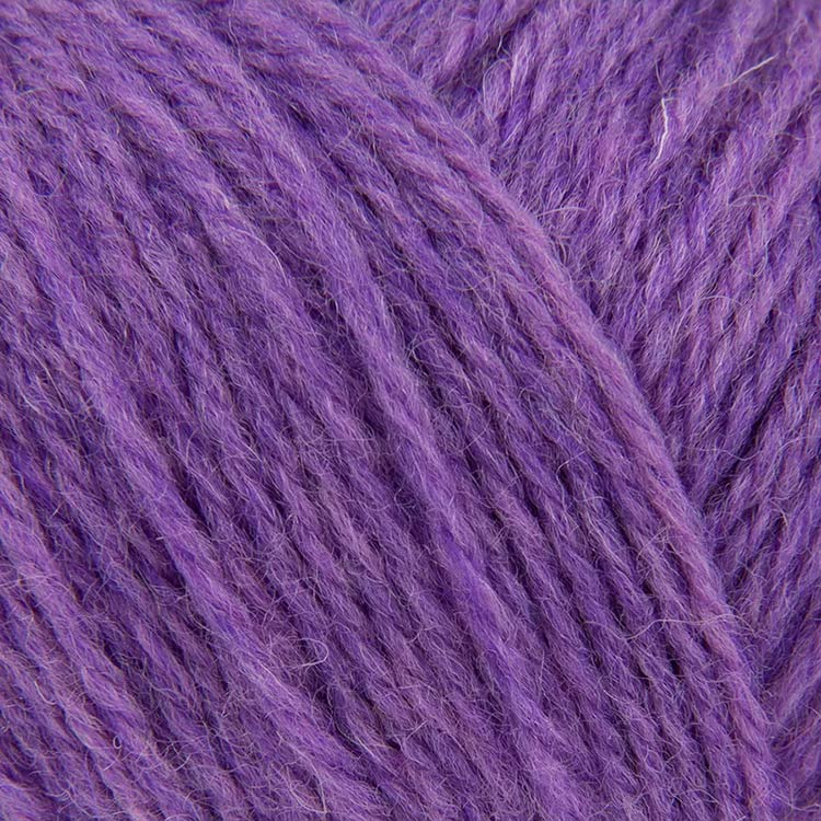 Пряжа из Троицка Шотландский твид (1458), фиалка меланж, 5 шт. по 100 г — картинка 2