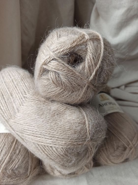 Пряжа Камтекс Ангара (007), лен, 5 шт. по 100 г — картинка 2