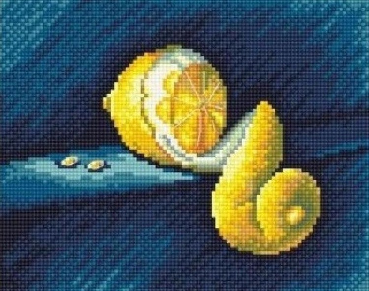 Набор для вышивания «Этюд с лимоном»