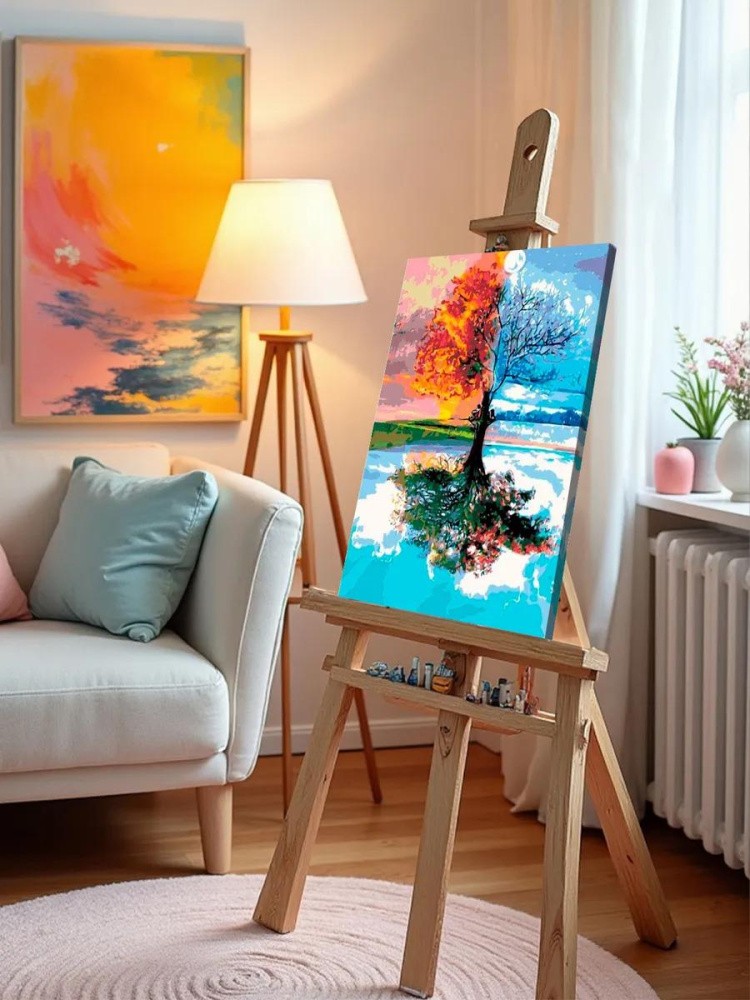 Картина по номерам «Четыре сезона» — картинка 10