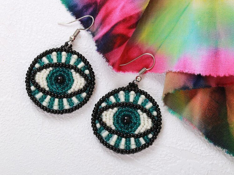 Набор для вышивания «Серьги. Глаза» — картинка 3