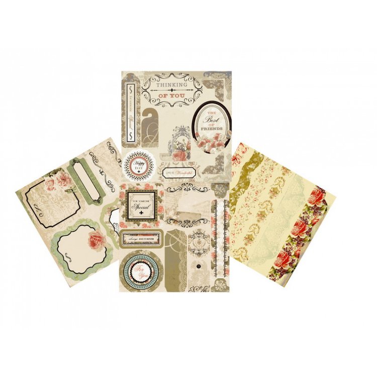 Набор бумаги «Вальс цветов» — картинка 7