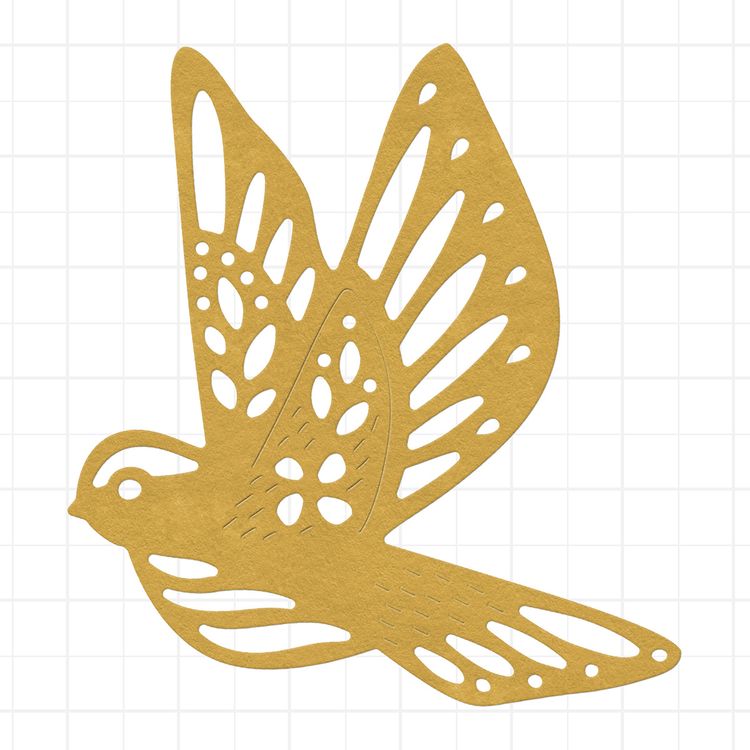 Нож для вырубки «Птичка в клетке», 5,1x6,8 см, Mr.Painter — картинка 2