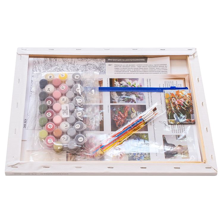 Картина по номерам «Весна на окошке» — картинка 3