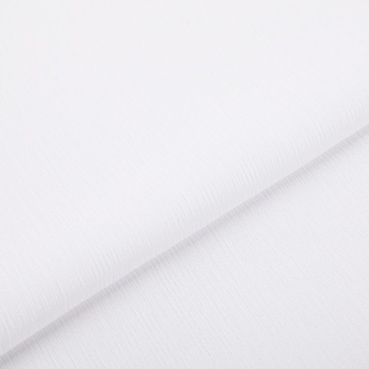 Ткань блузочная Poly Chiffon, 120 г/м2, 2 м х 147 см, цвет: белый, Gamma