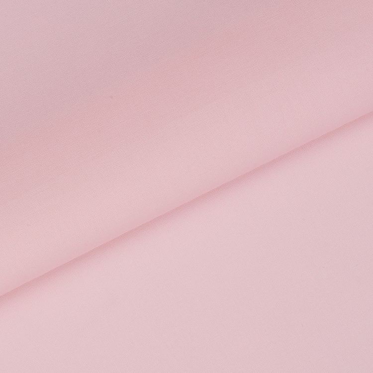 Ткань Поплин стрейч, 5 м x 150 см, 125 г/м², цвет: бледно-розовый, TBY — картинка 2