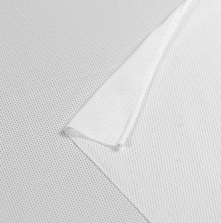 Сетка трикотажная, 3 м, ширина 150 см, 125 г/м², цвет: 01 белый, TBY — картинка 3