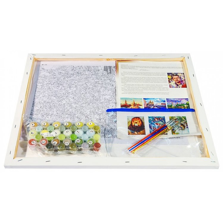 Картина по номерам «Родные места» — картинка 3