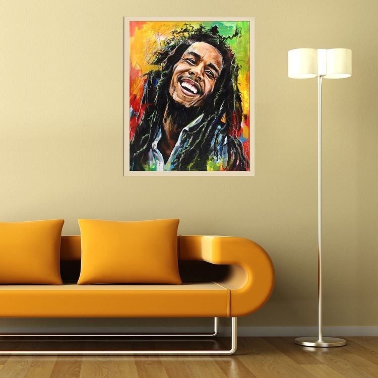 Картина по номерам «Боб Марли» — картинка 4