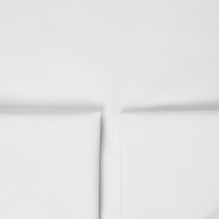 Ткань ТиСи поплин стрейч, 5 м x 150 см, 110 г/м², цвет: белый, TBY — картинка 3