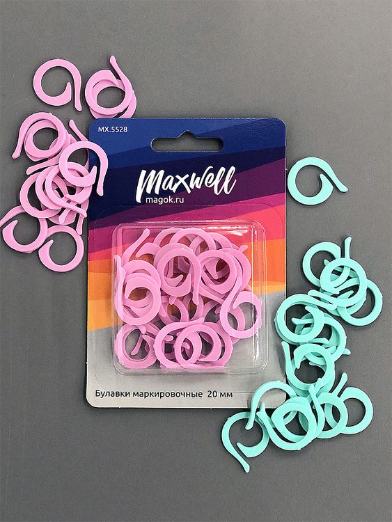 Кольца маркировочные пластиковые 20 мм,  25 шт., Maxwell Accessories — картинка 3