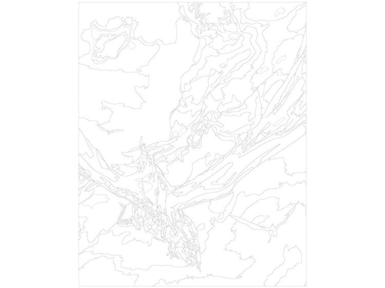 Картина по номерам «Верхом на драконе» — картинка 3