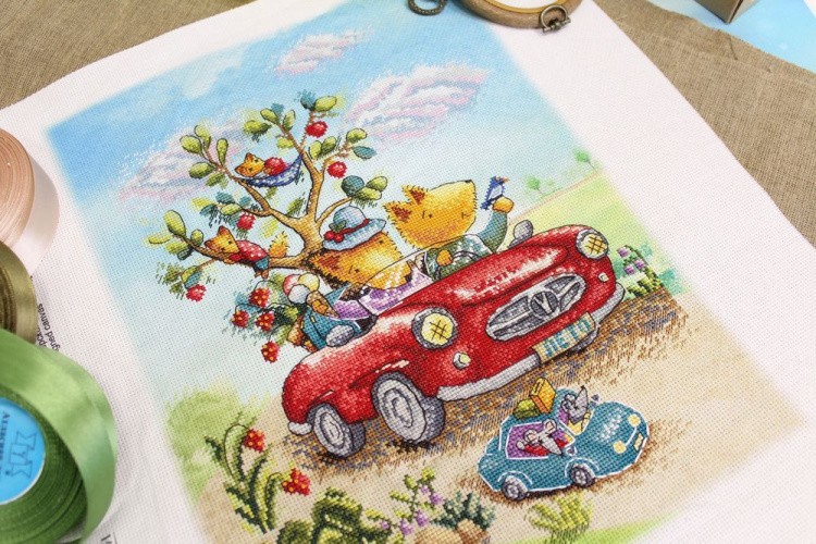 Набор для вышивания «Веселое путешествие» — картинка 3