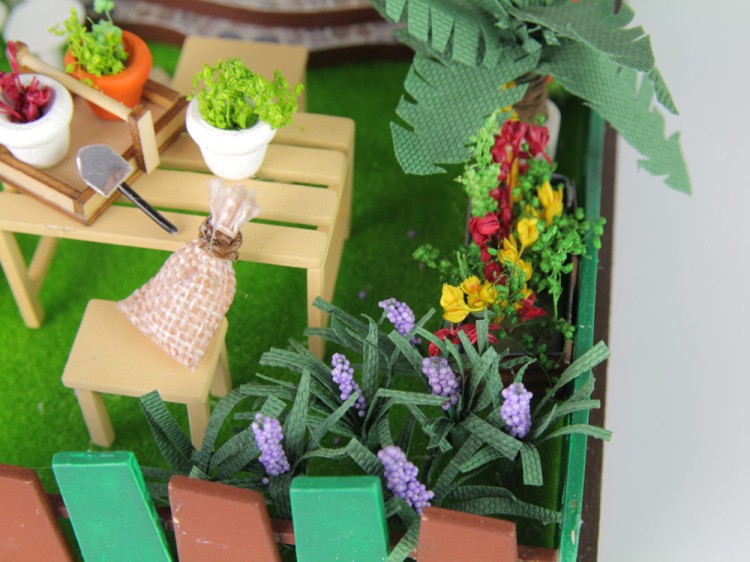 Набор для создания миниатюры (румбокс) «Мельница» — картинка 4