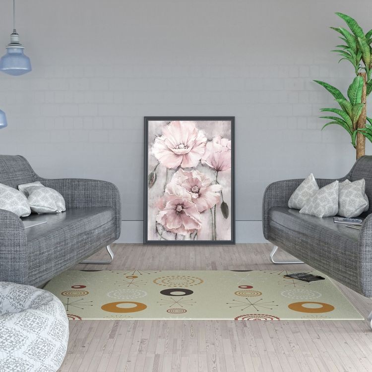 Картина по номерам «Розовые маки» — картинка 4