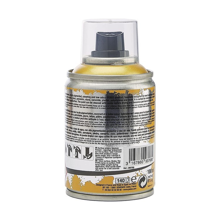 Краска на водной основе decoSpray, 093768 Под золото — картинка 5