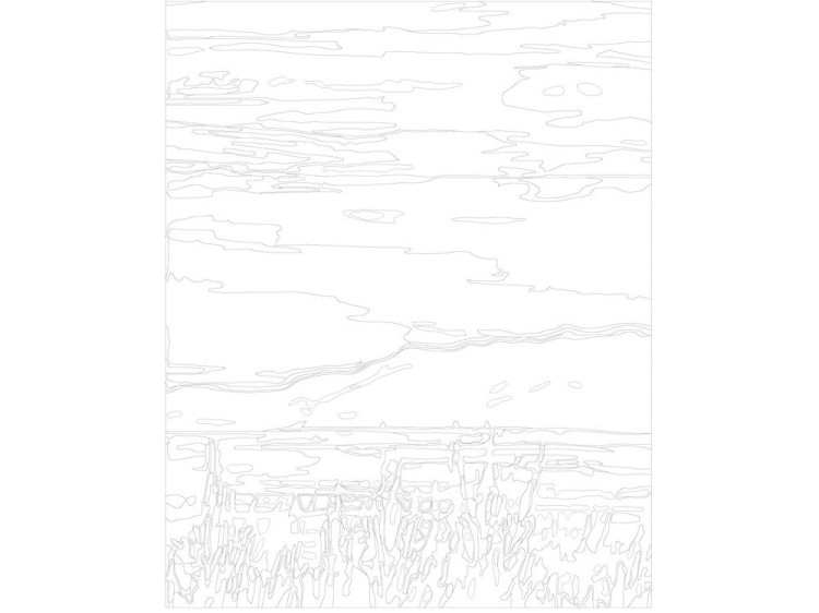 Картина по номерам «Речной закат 2» — картинка 3