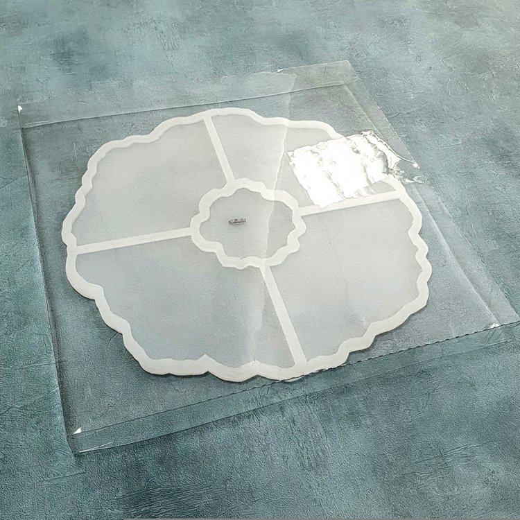 Защитный экран от пыли для подстаканников 45x45x4 см, ResinArt — картинка 2