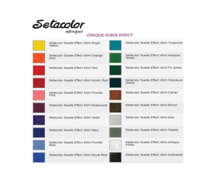 Краска для темных и светлых тканей с эффектом замши Setacolor, цвет: желтый яркий, 45 мл, Pebeo — картинка 6