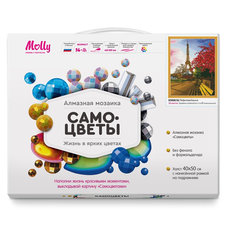 Алмазная вышивка «Эйфелева башня» — картинка 2